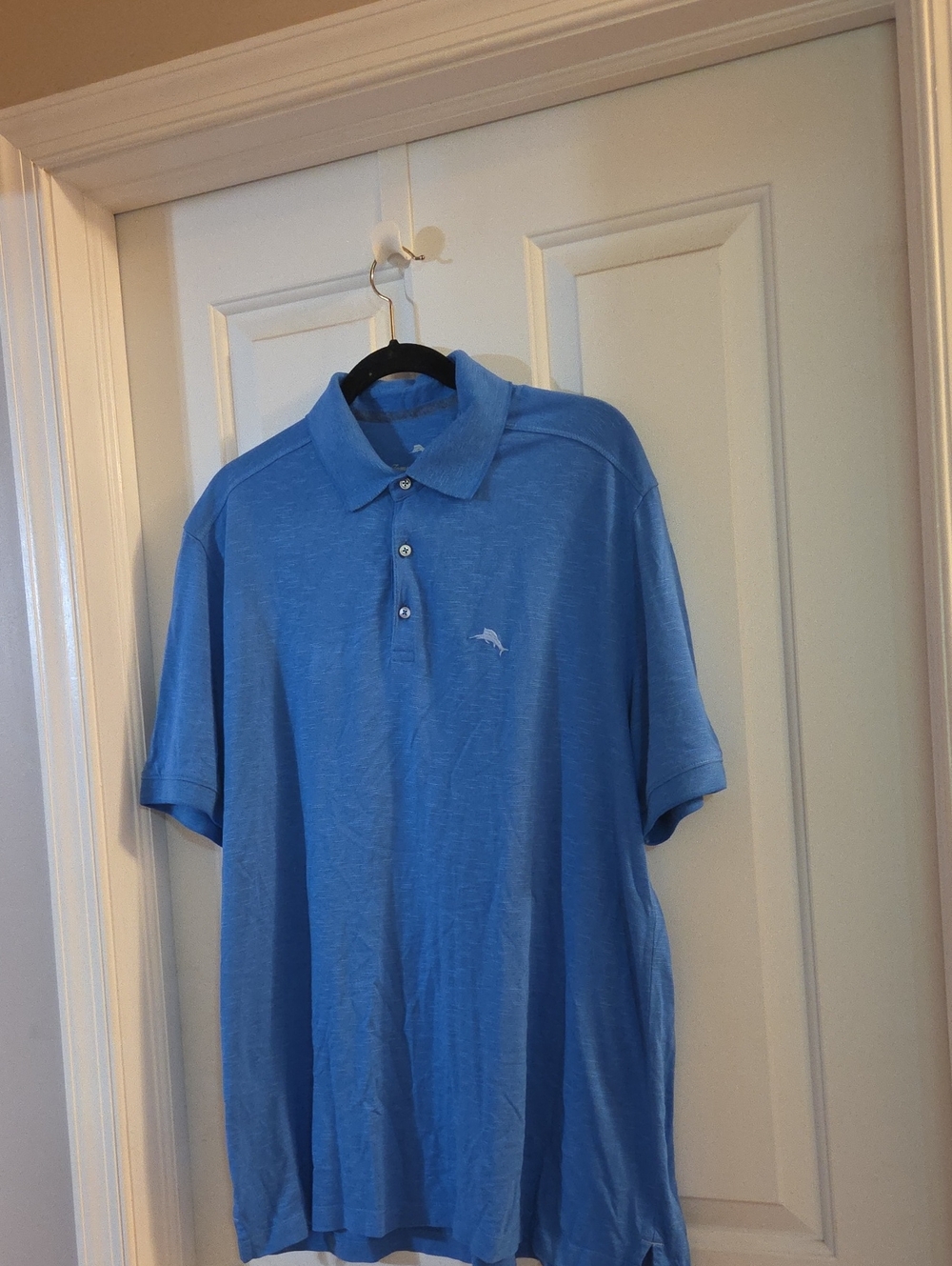 Tommy Bahama Men's Blue Polo Shirt Large Nwot